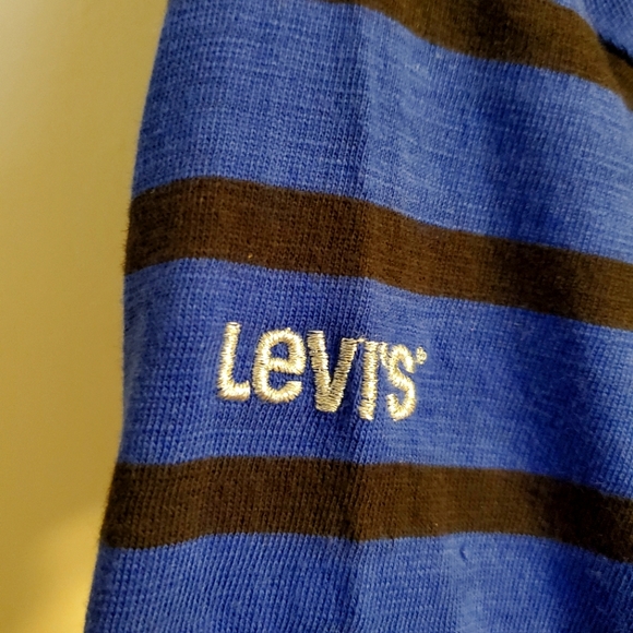 Levi's Women's Cora Cotton Sailor T-Shirt Navy Size Large - Picture 7 of 11